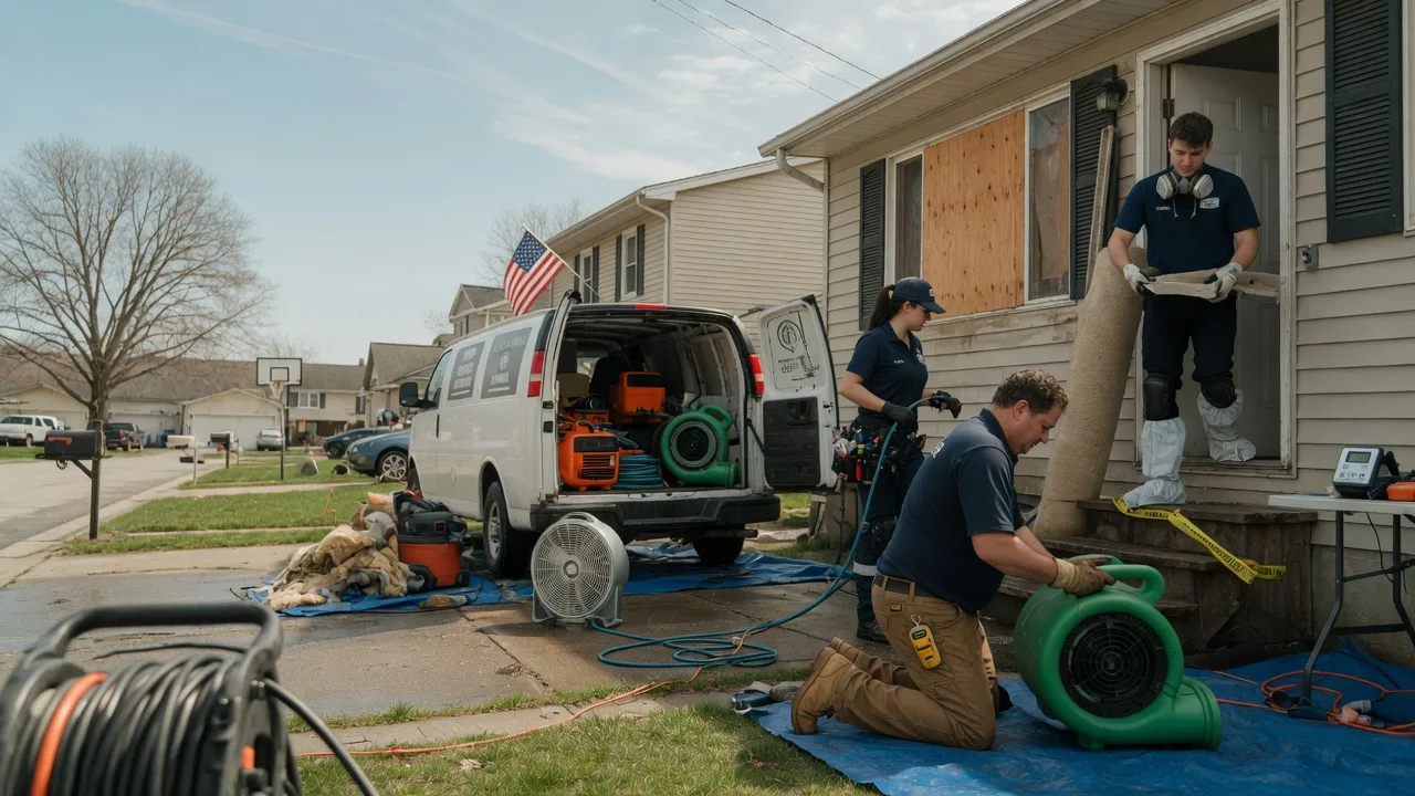 Water Damage Restoration in Cammal, PA near me